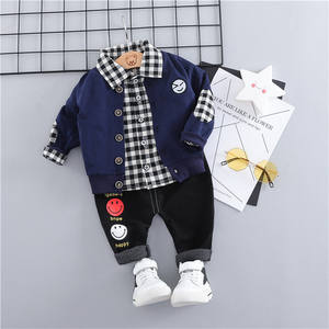 Ensemble de sport pour garçons, vêtements de football, t-shirt, vêtements de laboratoire résistants aux produits chimiques pour enfants, manteaux d'automne, produit chinois - Product Image 2