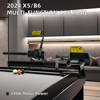 2024 X5/B6 Machine à redresser les bâtons de queue en métal multifonctions pour billard et billard avec réparation des pointes et changement de virole