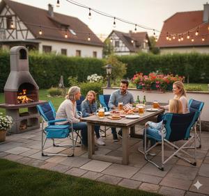 Chaise de <span class=keywords><strong>directeur</strong></span> portable pour l'extérieur, idéale pour la pêche, le camping, le jardin et la terrasse - Product Image 4