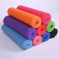 Tapis de yoga en PVC haute densité écologique, étiquette privée, logo personnalisé accepté, différentes tailles, tapis de yoga portable pour la remise en forme à domicile
