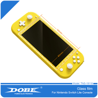 DOBE Kit de 2 films de protection d'écran en verre trempé compatibles avec Switch Lite pour accessoires de jeu N-S Lite