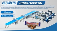 Machine d'emballage automatique pour petits sacs, biscuits, tasses, gâteaux, croissants, pain plat