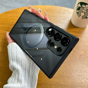 Coques de Téléphone Luxe Antichoc Transparentes Magnétiques pour <span class=keywords><strong>Samsung</strong></span> S25 S24 S23 <span class=keywords><strong>S22</strong></span> Ultra Plus - Product Image 2