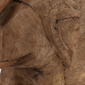 Scultura di Elefante in Legno Intagliato, Decorazione Moderna per Casa, Elegante Ornamento per Bagno, Ufficio, Soggiorno - Product Image 5