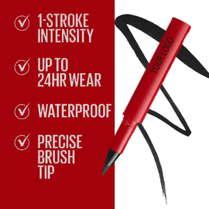 Usine en gros haute pigment <span class=keywords><strong>feutre</strong></span> pointe imperméable à l'eau longue durée eye-liner liquide de précision pour le maquillage professionnel - Product Image 3