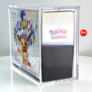 กล่องอะคริลิคใสพิเศษสำหรับใส่การ์ดโปเกมอน รุ่น Prismatic Evolutions Etb พร้อมฝาปิดแม่เหล็ก - Product Image 4