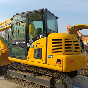<span class=keywords><strong>Mini</strong></span>-excavatrice sur chenilles Komatsu PC70, best-seller, faible consommation de carburant, d'occasion, excavatrice hydraulique avec certifications EPA et CE - Product Image 1