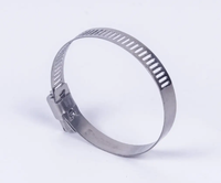 Ventes directes d'usine Collier de serrage de type américain Collier de serrage en acier galvanisé Collier de serrage en acier inoxydable