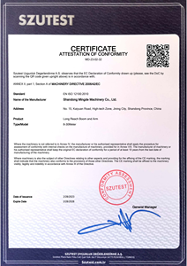 Fornitore di fabbrica di attrezzature pesanti 15M 20M 25M escavatore lungo raggiungere braccio e braccio a basso prezzo - Product Image 2