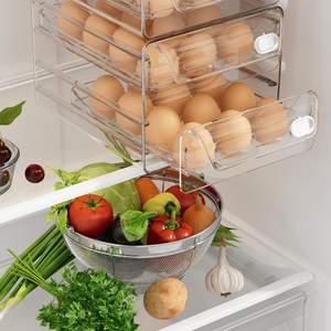 Yumurta koruma bitirme ve depolama için gıda sınıfı yumurta çok katmanlı saklama kutusu yumurta tutucu buzdolabı - Product Image 4