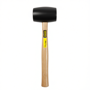 Martillo de goma Stanley de 450g (16oz) con mango de madera - Product Image 2