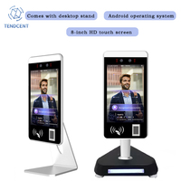 Sistema de Control de Acceso y Asistencia con Reconocimiento Facial Biométrico y Huella Dactilar, Pantalla Táctil, OEM/ODM para Registro de Entrada/Salida de Empleados