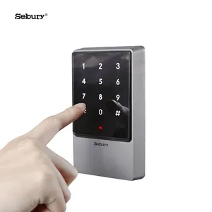 Sebury sTouch2 IP68防水门禁控制系统的触摸按键125KHz和13.56MHz RFID读卡器门禁控制器