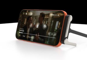 240W <b>Foldable</b> Phone <b>Stand</b> Fast Charging Cable | Type-C to Type-C Braided Cable Compatible with iPhone/Xiaomi/<b>Laptop</b> Fast Charge - Product Image 3