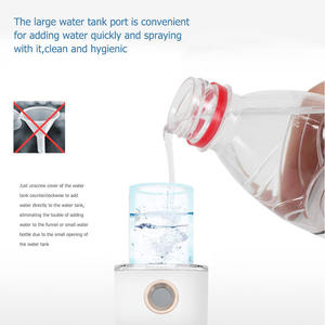 Mini humidificador portátil, aparato de pulverización en frío, dispositivo vaporizador facial Nano Mister, pulverizador de belleza, aparato hidratante recargable - Product Image 5