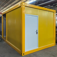 Maisons conteneurs modulaires en acier à panneaux sandwich, personnalisables, 20 et 40 pieds, pour hôtels et salles de bain, modernes, respirantes, pour usage extérieur