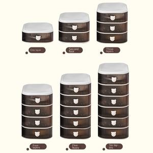 Organizador de Oficina Multifuncional Rectangular de Diseño Moderno, de Plástico PP, para Joyería, Horquillas, Accesorios para el Cabello, Lápiz Labial y Cosméticos - Product Image 5