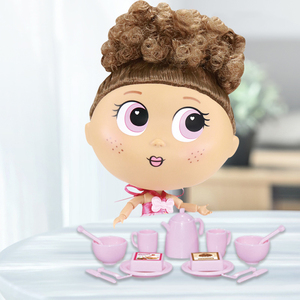 Muñeca de 7.5 Pulgadas con Logotipo Personalizado, Muñeca de Cuerpo Sólido, Juguetes de Princesa con Lindos Animales para que los Niños Jueguen a las Princesas - Product Image 3