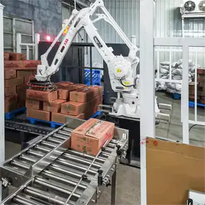 25 Kg תיק Palletizer אוטומטי יניקה כוס רובוטית זרוע מרים Abb רובוטית זרוע