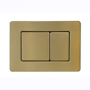 Золотая Кнопка привода из нержавеющей стали Sigma30 для унитаза UP320 UP720