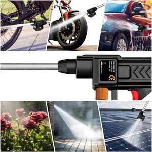 Pistola de agua inalámbrica con batería de litio de alta potencia <span class=keywords><strong>DJ</strong></span>-40 para lavado de coches y <span class=keywords><strong>riego</strong></span> de jardín herramienta doméstica transfronteriza - Product Image 5