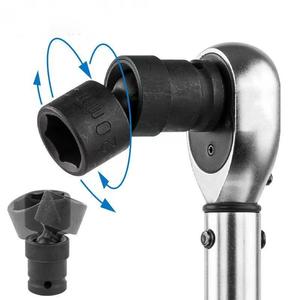 Universal Integrated Swivel Impact <strong>Socket</strong> Set <strong>17mm</strong> with 13mm 19mm 15mm Hex &amp; Square <strong>Sockets</strong> for Industrial Applications - Product Image 4