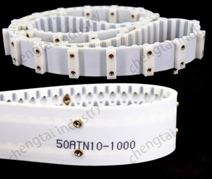 Courroies de distribution en PU sans couture de haute qualité et de bonne performance avec dents en métal avec crampons - Product Image 5