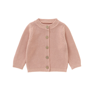 Mimixiong - Conjunto <span class=keywords><strong>de</strong></span> Ropa Tejida para Recién <span class=keywords><strong>Nacido</strong></span>, Regalo para Bebé, Personalizado, Color Sólido, Algodón, Cárdigan, Ropa <span class=keywords><strong>de</strong></span> Boutique para Bebé - Product Image 3