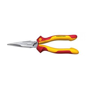 WIHA - 26720 Pince à bec effilé Professionnel électrique 1000V avec tranchant forme droite 1000V PINCE ISOLÉE ET COUPE - Product Image 1