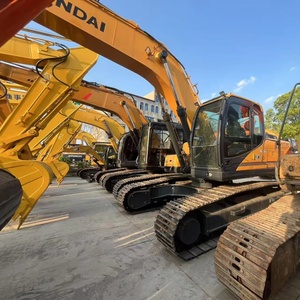 Excavatrice sur chenilles d'occasion Hyundai de 23 tonnes, importée d'origine, puissante, peinture d'origine, pour travaux d'ingénierie - Product Image 1
