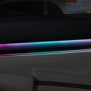 Placa de difusión de luz iluminada para cabina de coche con película óptica LGP para sonido envolvente y luz ambiental brillante - Product Image 4