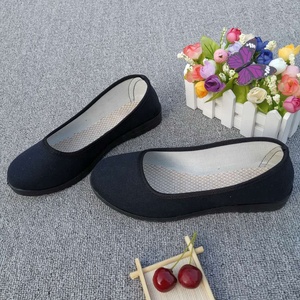 Chaussures plates décontractées pour femmes, à enfiler, bout rond, intérieur en coton, pour la marche en extérieur, la maison, le bureau, usage quotidien - Product Image 2