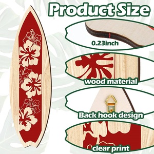 Meubles <span class=keywords><strong>de</strong></span> <span class=keywords><strong>surf</strong></span> d'été <span class=keywords><strong>de</strong></span> haute qualité coloré, ornements muraux en bois, décoration <span class=keywords><strong>de</strong></span> salon - Product Image 4