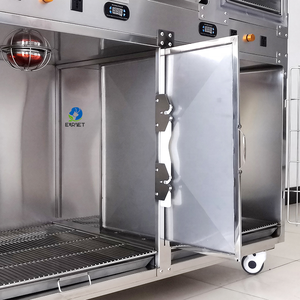 Jaula Veterinaria de Acero Inoxidable de 5 Puertas <span class=keywords><strong>para</strong></span> <span class=keywords><strong>Perros</strong></span> y Gatos con Instrumentos Veterinarios, Precio de Fabricación EUR PET - Product Image 4