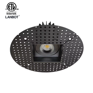 <span class=keywords><strong>Spot</strong></span> encastré LED sans cadre, dimmable, pour <span class=keywords><strong>plafond</strong></span>, éclairage commercial, éclairage d'accueil - Product Image 3