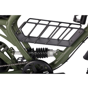 จักรยานไฟฟ้าภูเขาแบบยางใหญ่ รุ่น ATV08-X-pro OEM 7 สปีด ไฮดรอลิก กำลังแรงและมีประสิทธิภาพ 52V1000W มอเตอร์คู่ แบตเตอรี่คู่ - Product Image 5