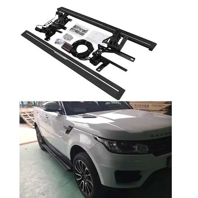 Placa de correr eléctrica para coche Range Rover Sport 07-12, escalón lateral, automática
