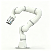 A2CA-605 Brazo Robótico Colaborativo de 6 Ejes, Ligero, de Aleación de Aluminio, Cobot, Caja de Engranajes, Rodamiento, Carga Útil Máxima de 8 kg, 653 mm