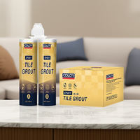 Mortier époxy bicomposant durable 20 ans, 400 ml, pour joints de carrelage intérieur et extérieur