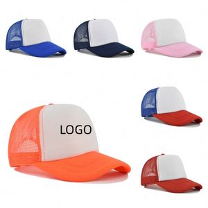 หมวกแก๊ปโฟมตาข่าย 5 ชิ้น แบบ Snapback สำหรับของขวัญส่งเสริมการขาย จัดส่งรวดเร็ว - Product Image 1