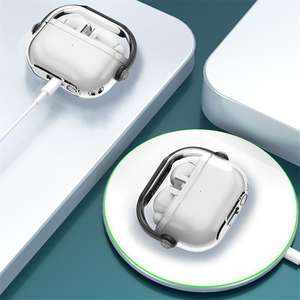 Funda Protectora para Auriculares Samsung Galaxy Buds3 Pro, Transparente con Cierre, Funda Protectora Completa Anticaídas para Auriculares - Product Image 3