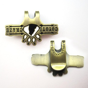 Épingles à revers de golf, marqueur de balle de golf magnétique, clip pour chapeau, outil de réparation de divot, émail métallique décoratif, épingle à chapeau personnalisée - Product Image 5