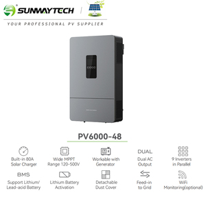 充電式製品ソーラーパネル完全キット5000w 5kwオフグリッドソーラーパワーシステム - Product Image 6