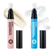 Kit Gel Contour des Yeux Rafraîchissant et Liftant avec Sérum en Roll-on à l'Acide Hyaluronique et au Collagène pour les Poches, les Cernes, le Repulpant et le Raffermissant