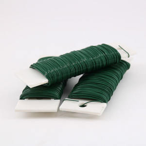 <strong>Plasticized</strong> <strong>Floral</strong> Stem <strong>Wire</strong> Green <strong>Floral</strong> <strong>Wire</strong> Black Annealed <strong>Wire</strong> - Product Image 3