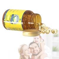 Pasokan Pabrik OEM ODM Vitamin E Softgels 400 IU Bantuan Kesehatan Metabolik untuk Penggemar Gaya Hidup Aktif Stok Gudang