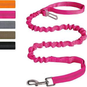 Gran oferta, Correa táctica reflectante para perros con dos asas de nailon resistente para mascotas, fácil control y entrenamiento - Product Image 3