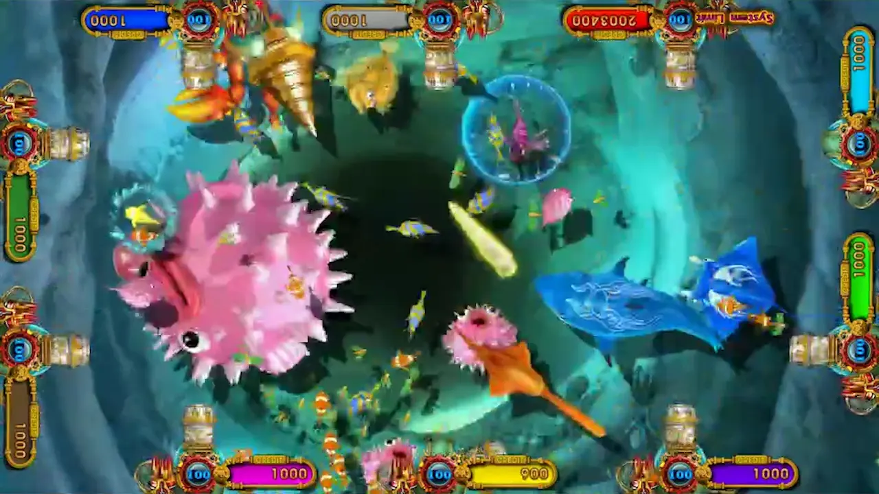 Ocean King 4 gajah King Is Back memancing permainan menembak mesin Gaming ikan