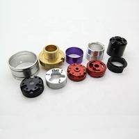 Pièces en aluminium usinées sur commande par CNC, anodisées, sablées, composants de précision