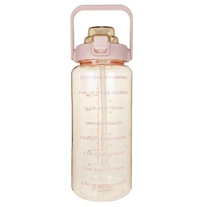 Botella de agua deportiva Silverjet 2L con pajita para gimnasio, senderismo y uso al aire libre - Product Image 5